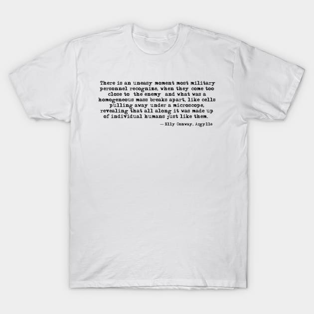 Argylle Movie/Book Quote T-Shirt by HerbalBlue